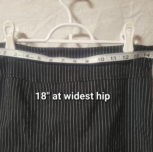 Serious corporate goth pencil skirt vintage authentic y2k hot topic - Picture 5 of 7